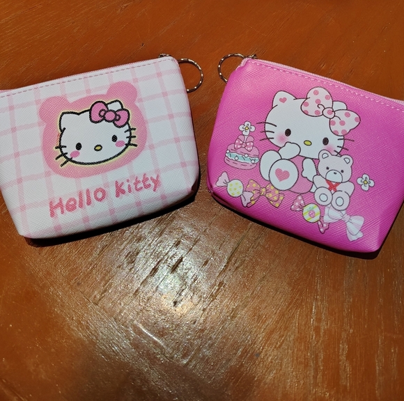 Sanrio Accessories - Hello Kitty Coin Purse Keychain Duo